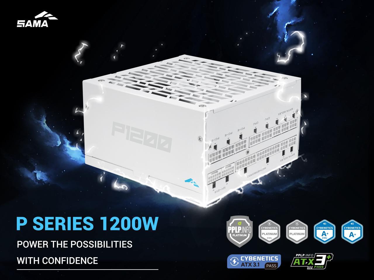 SAMA P1200W ATX 3.1 Power Supp - Psu Computer review and price