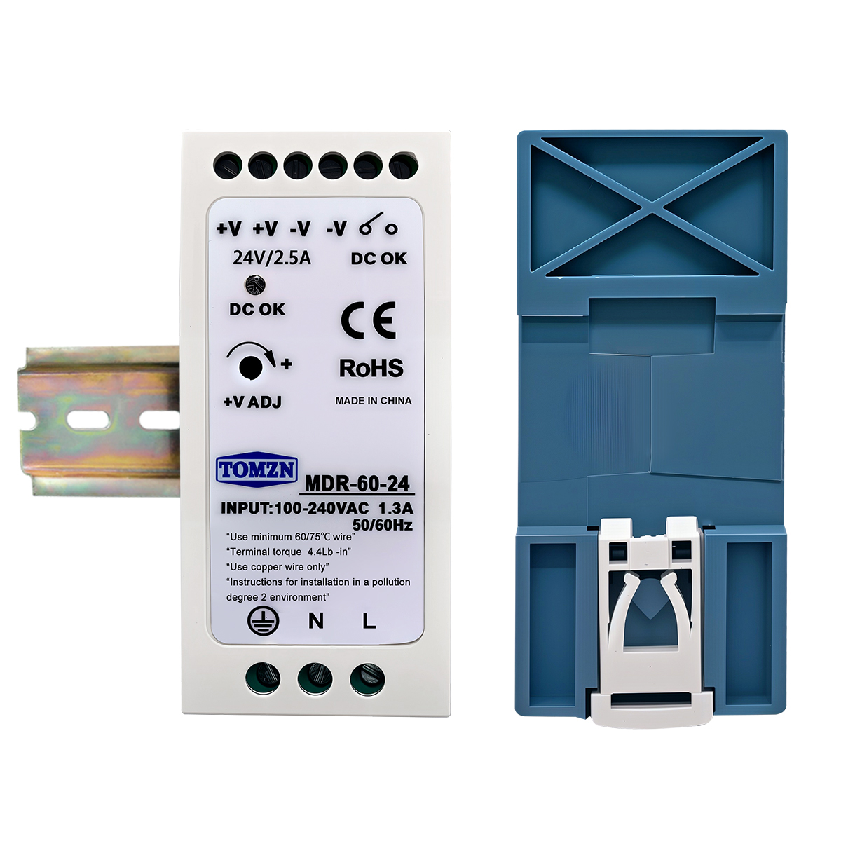 DIN RAIL EDR MDR 20W 60W 75W A - Smps Power Supply review and price