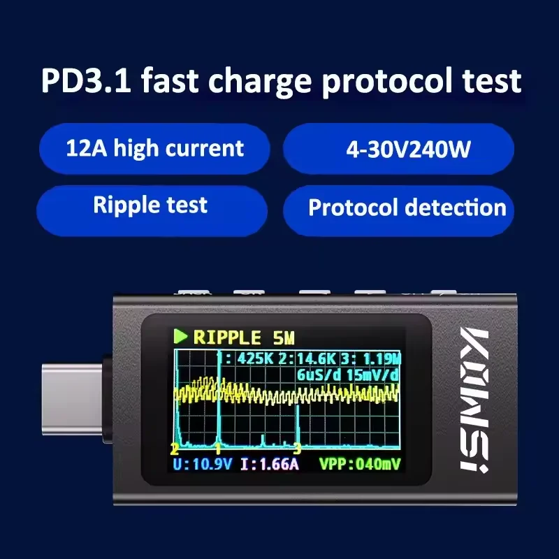 KWS-X1 Type-C Current and Volt - Power Supply Tester review and price