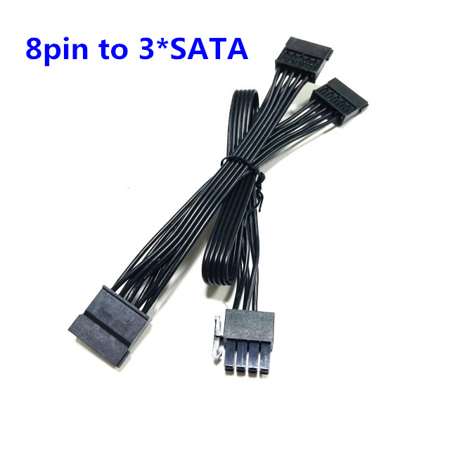 PSU side 8p to PCI-E Dual 8pin - Power Supply 650W review and price