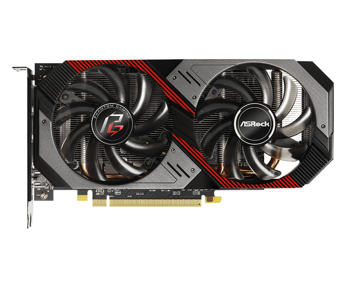AMD RX 5500 XT 8GB GPU ASROCK  - Psu Computer review and price