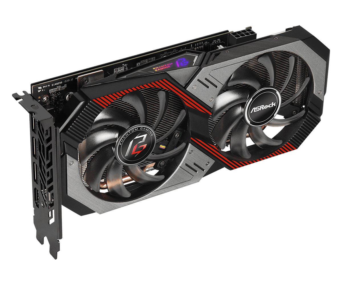 AMD RX 5500 XT 8GB GPU ASROCK  - Psu Computer review and price